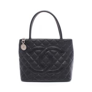 Chanel Reissue Tote Bag Caviar Leather Grained Calfskin Black